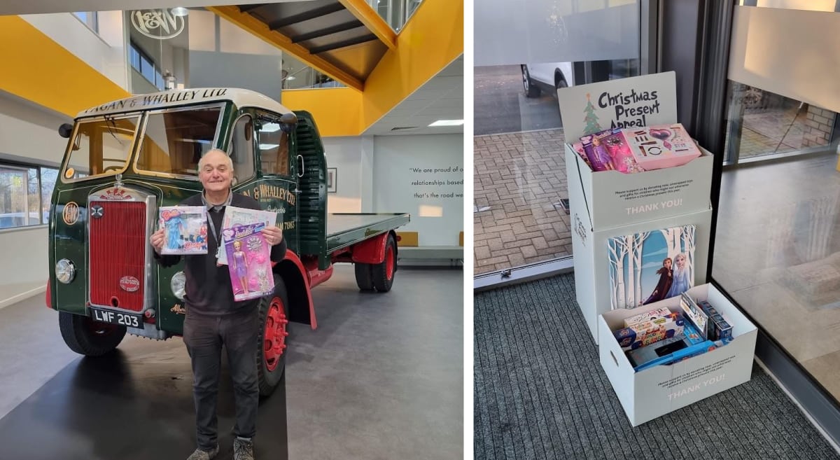 Festive season toy donations