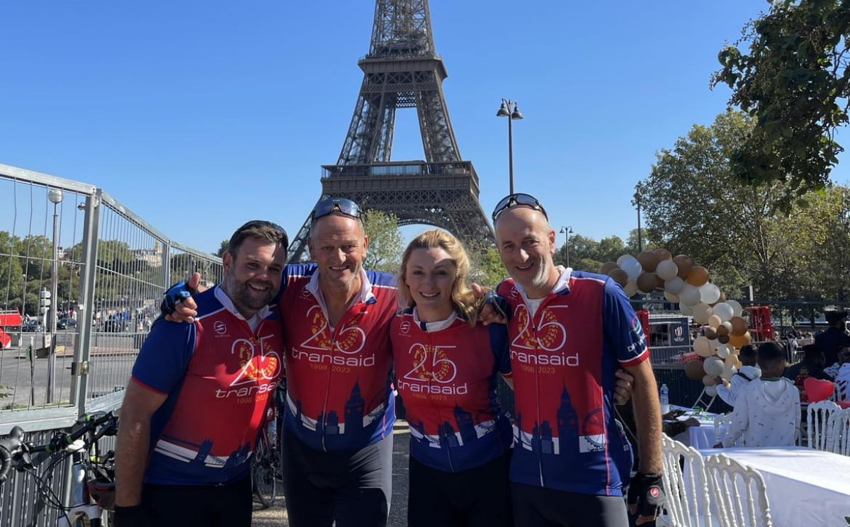 Cycling from london to paris