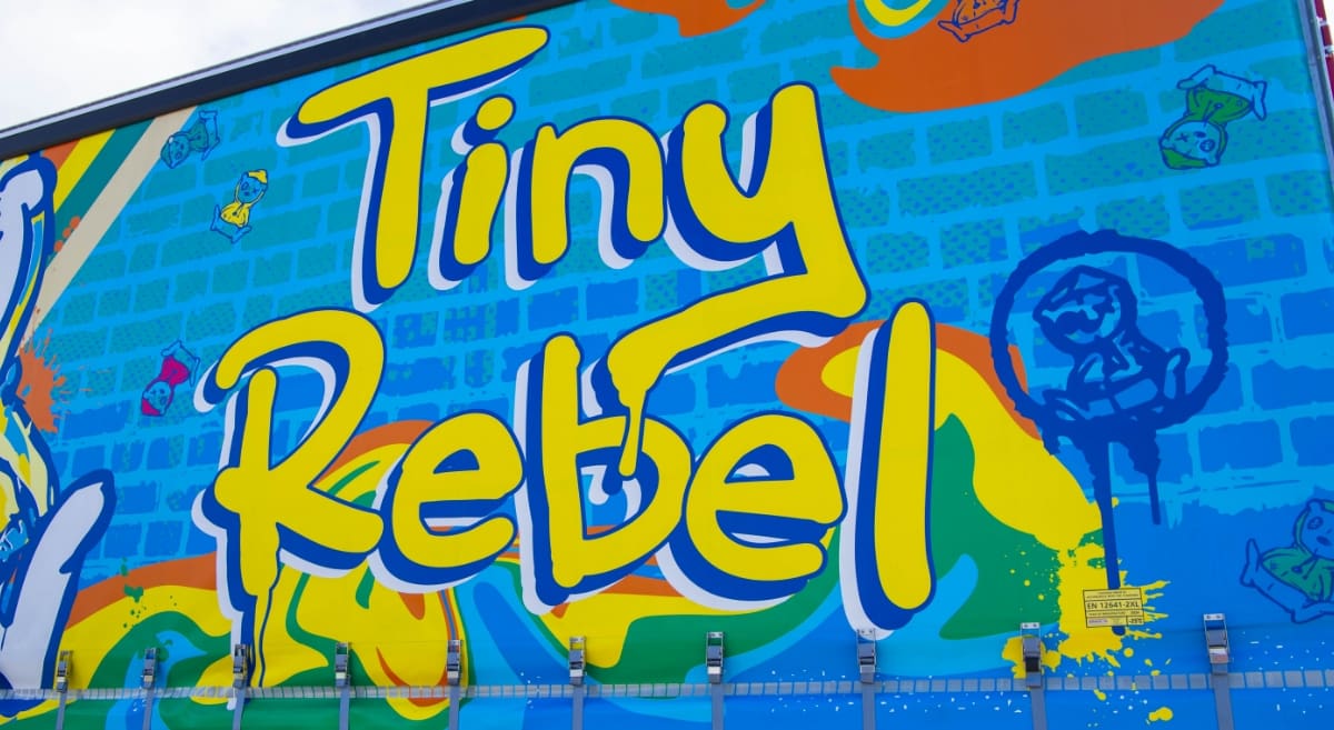 Tiny rebel trailer graphics