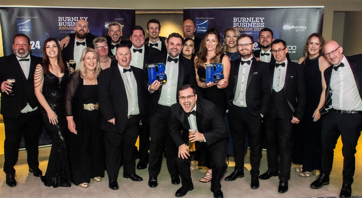 Fagan & whalley celebrating the burnley business awards 2024|