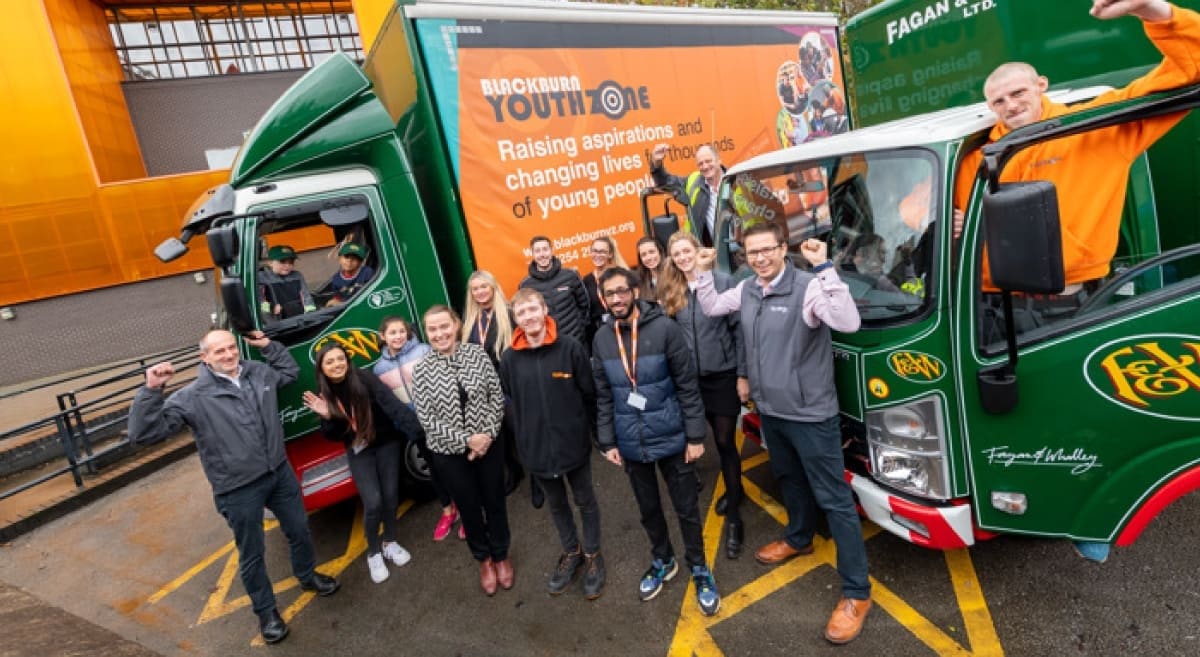 Celebrating national lorry week with the byz livery launch event|blackburn youth zone|blackburn youth zone celebrations|proud recipients of the byz queen’s award|our mission to help the homeless this winter|we’re listed in the forbes reinvention and resilience top 50 report! |we’ve been crowned northern fleet of the year!