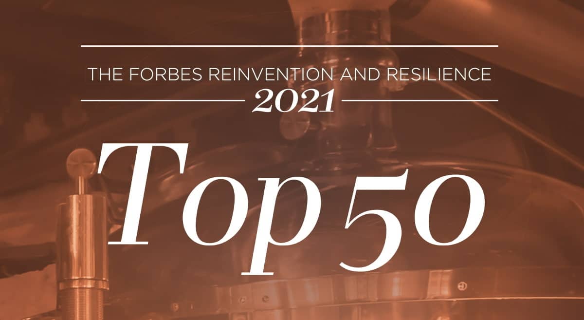 We’re listed in the forbes reinvention and resilience top 50 report! |forbes top 50|forbes top 50